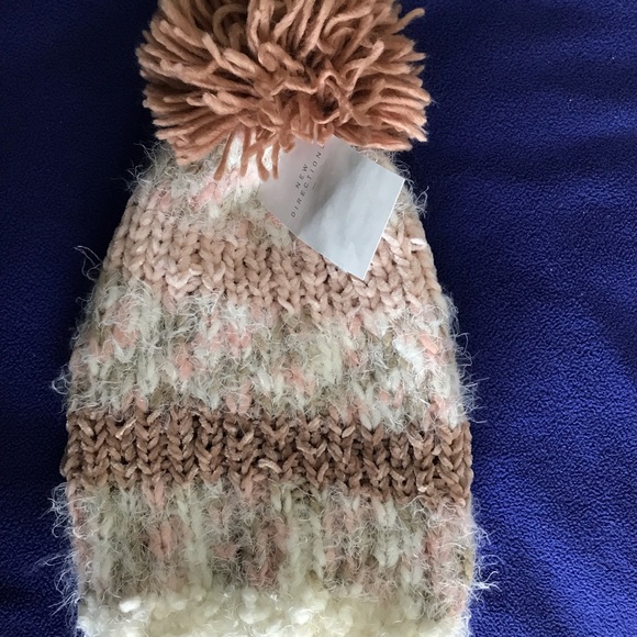 Brand New - Multi Yarn Beanie-light pink - Picture 5 of 6